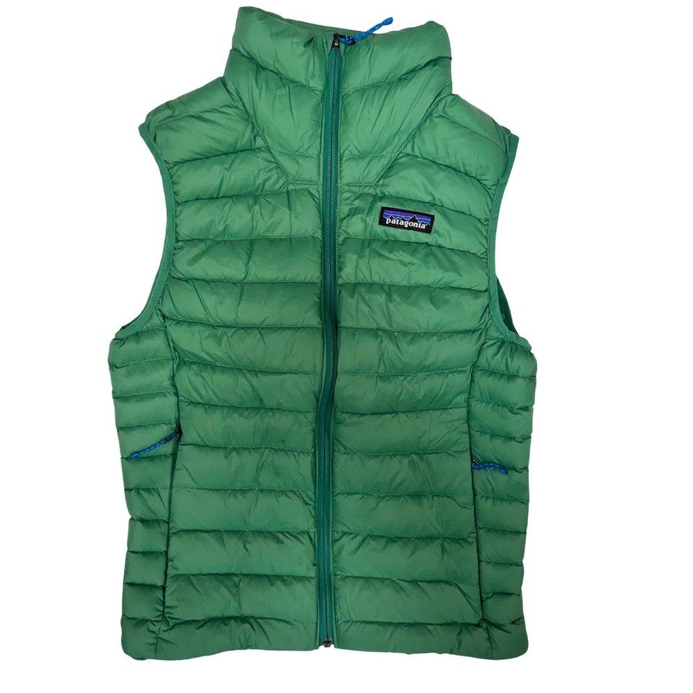 Patagonia Mens Down Sweater Vest Garden Green XXS Puffer Padded GTRN